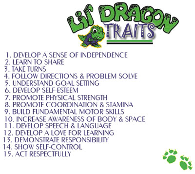 Little dragons traits
